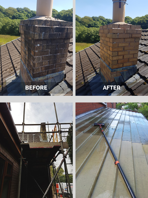 roof cleaning